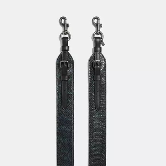 Coach Exotic Novelty Strap, Pine Green - Picture 4 of 16